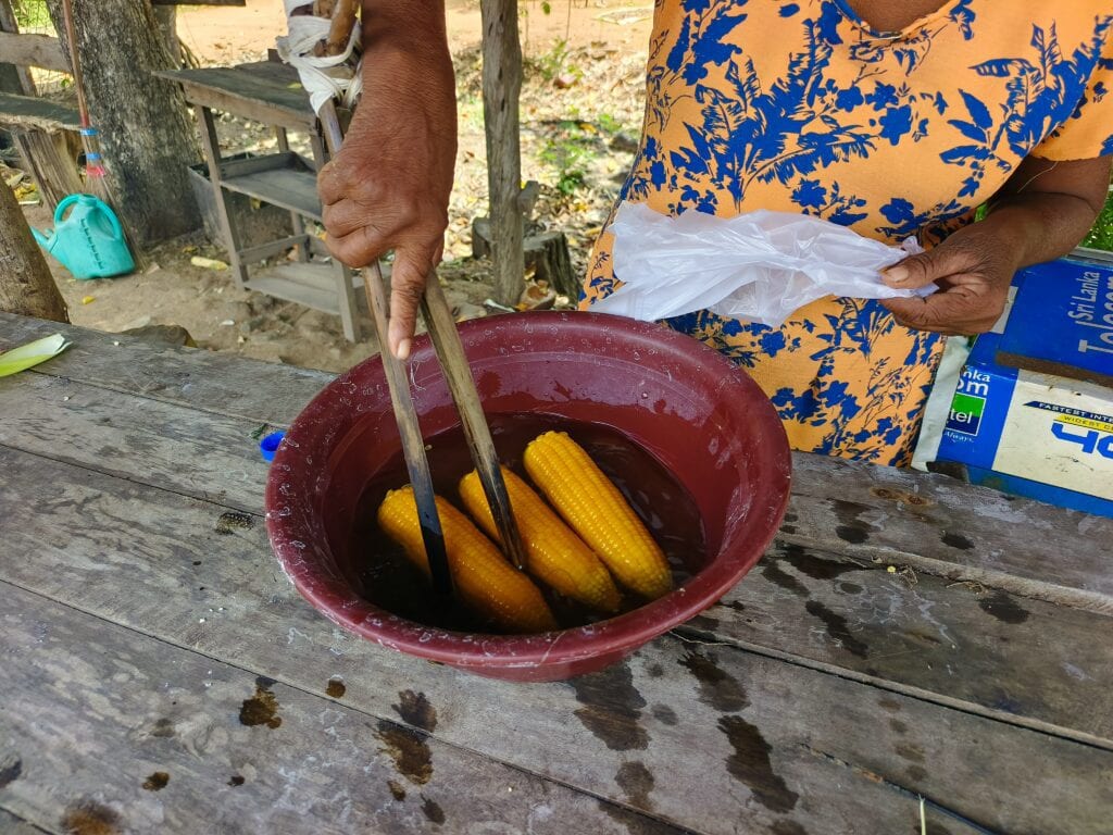斯里蘭卡水煮玉米