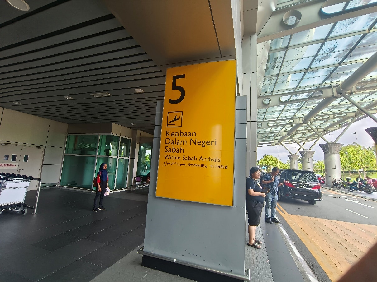 
沙巴亞庇機場叫車指定上車點grab