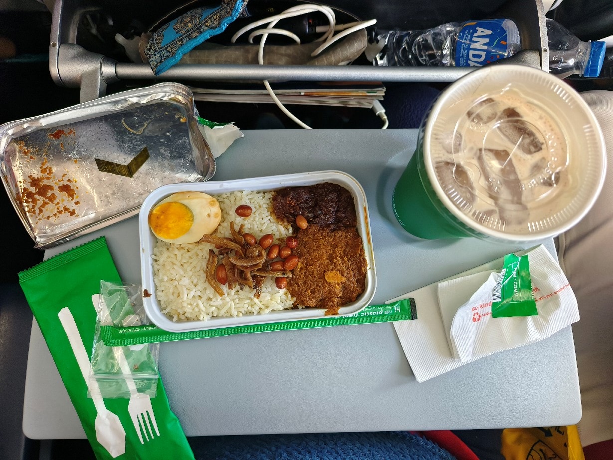 亞洲航空餐點心得