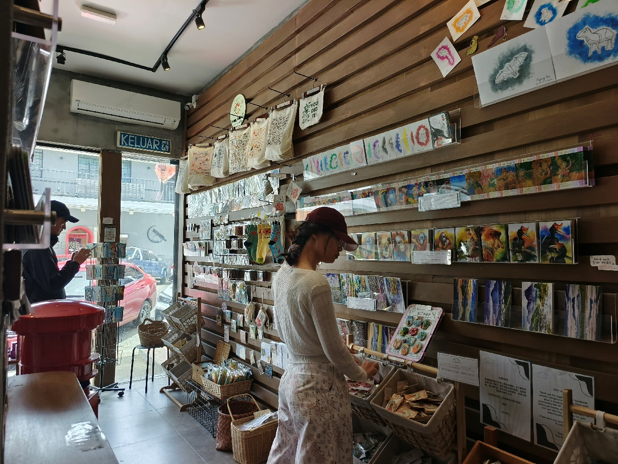 亞庇舊建築文創小店