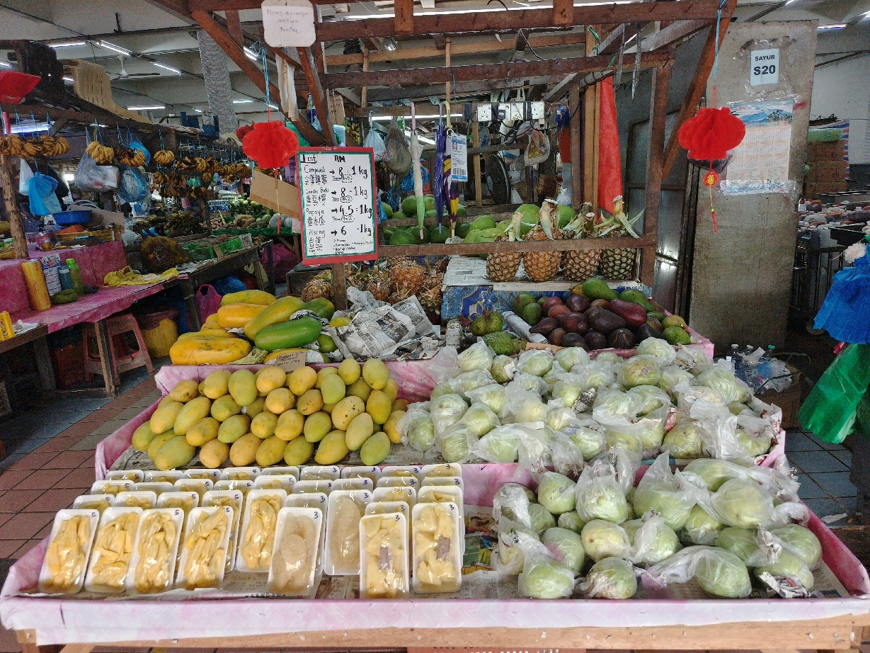 沙巴亞庇中央市場 