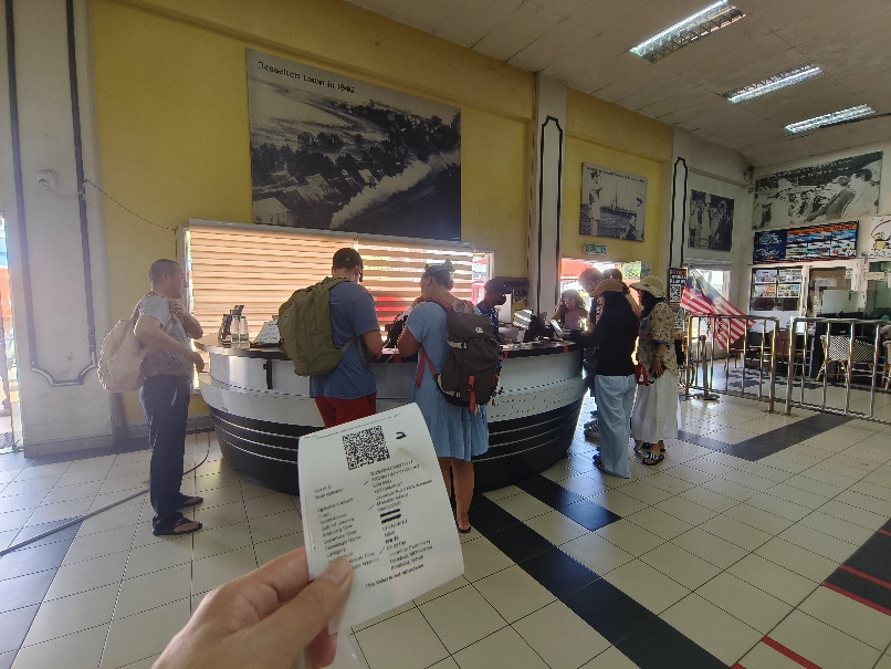 沙巴跳島一日遊:費用/交通 - 第5張圖 沙巴跳島收據與櫃台